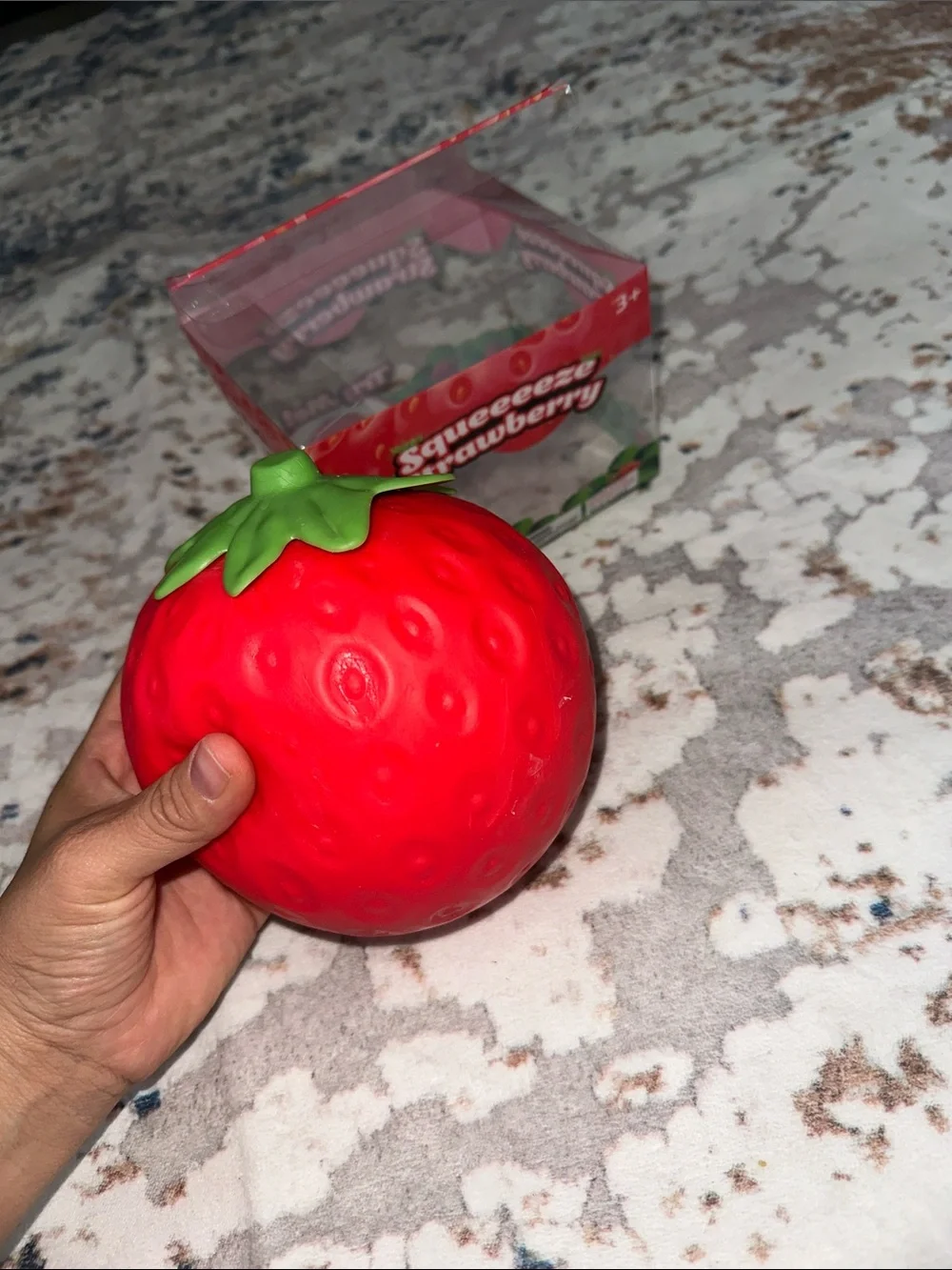 Red Stress Ball Toy -